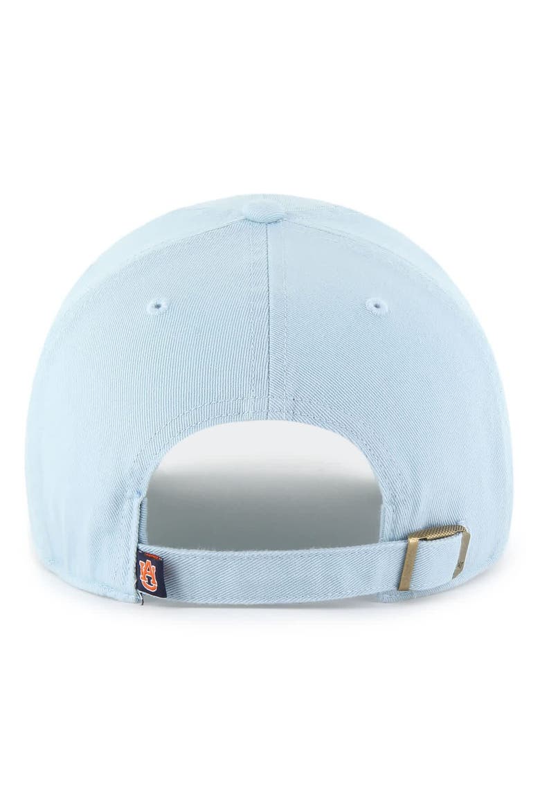 Men's '47 Light Blue Auburn Tigers Clean Up Adjustable Hat, Alternate, color, Light Blue
