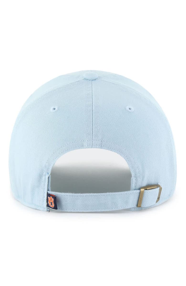 '47 Men's '47 Light Blue Auburn Tigers Clean Up Adjustable Hat, Alternate, color, Light Blue