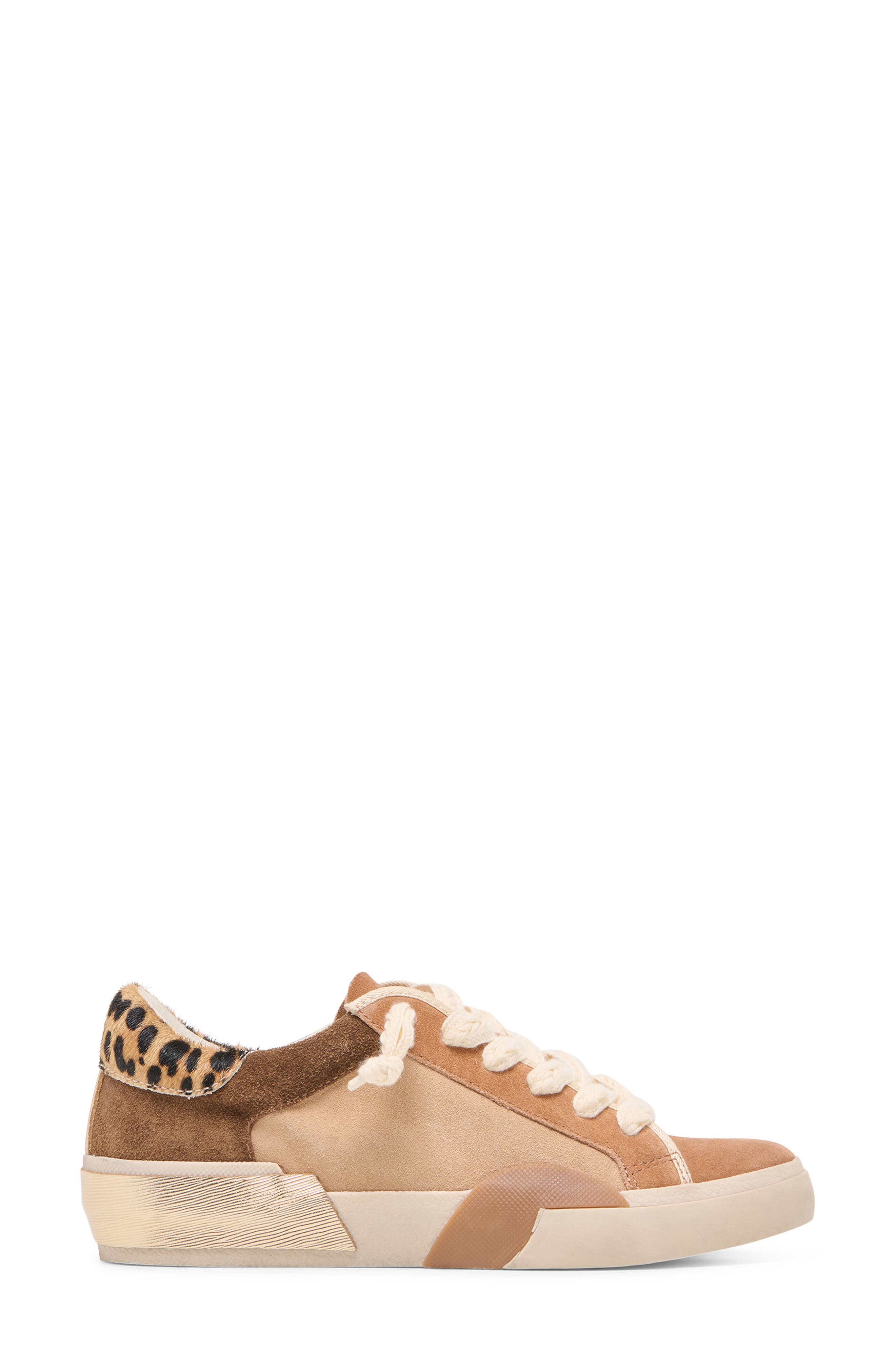 Zina Sneaker, Alternate, color, BROWN MULTI SUEDE