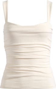 Reformation Trish Ruched Tank