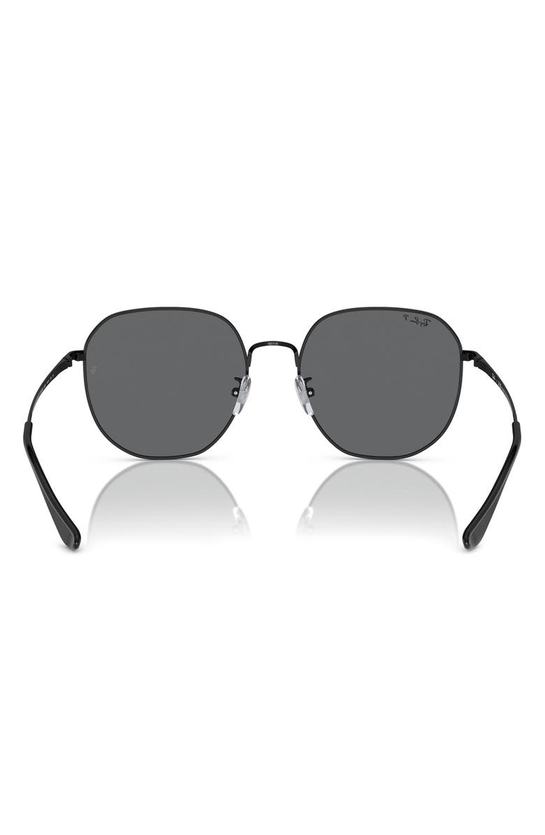 Ray-Ban 60mm Polarized Round Sunglasses, Alternate, color,