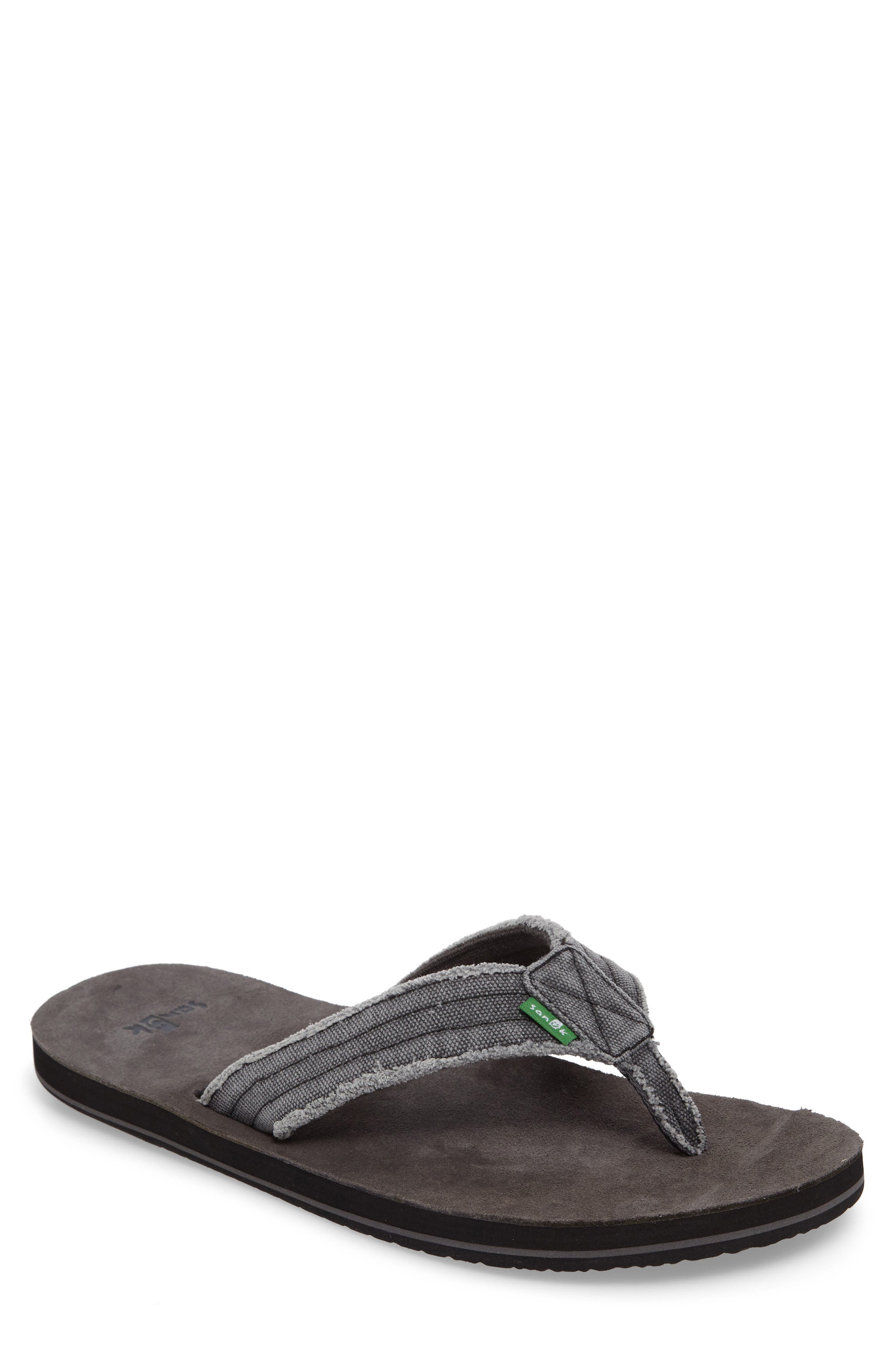 Sanuk 'Fraid Not' Flip Flop, Main, color, 