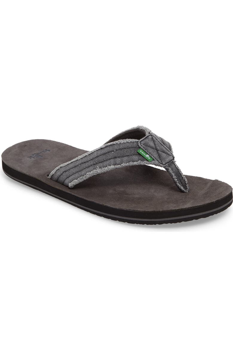 Sanuk 'Fraid Not' Flip Flop, Main, color,