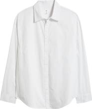BP. Oversize Cotton Button-Up Shirt