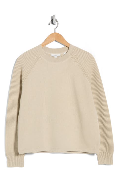 Ribbed Cotton Pullover