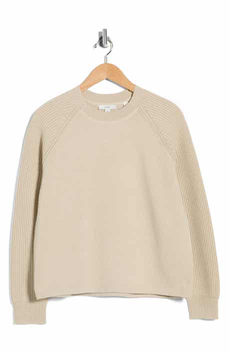 Vince Ribbed Cotton Pullover