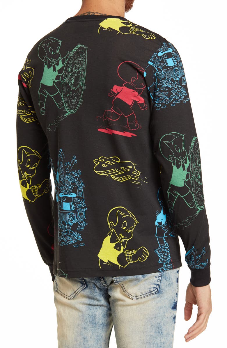 Reason x Richie Rich Big Spender Long Sleeve Tee, Alternate, color, 