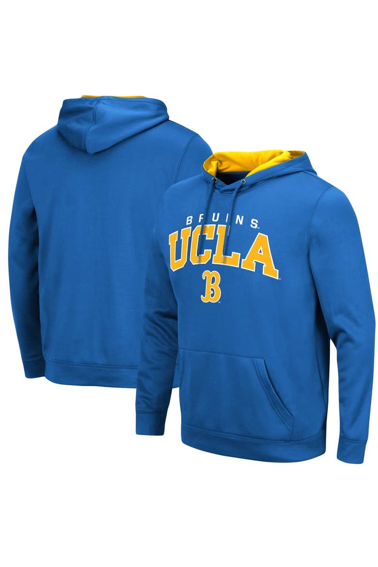 Men's Colosseum Blue UCLA Bruins Resistance Pullover Hoodie, Main, color, Blue