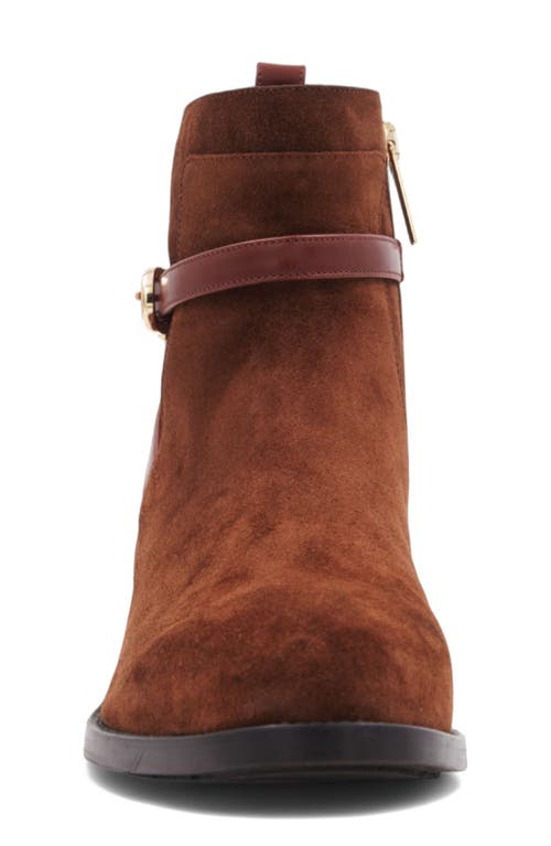 Aquatalia Nettie Water Resistant Boot In Brown