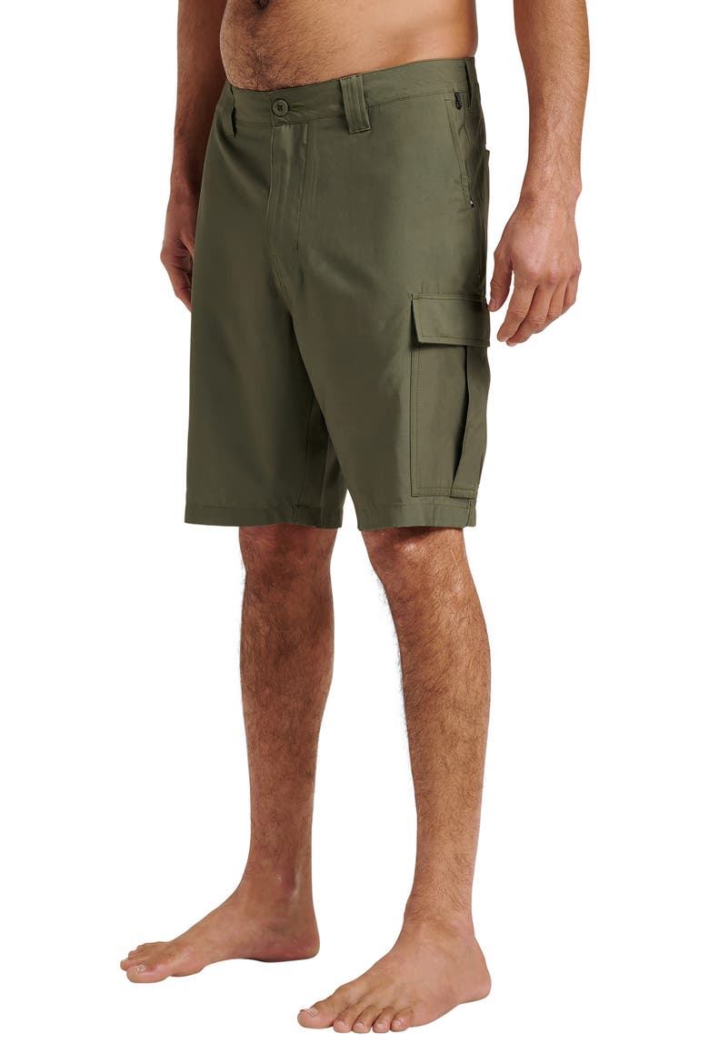 Union Amphibian Cargo 20 Hybrid Shorts, Alternate, color, GRAPE LEAF