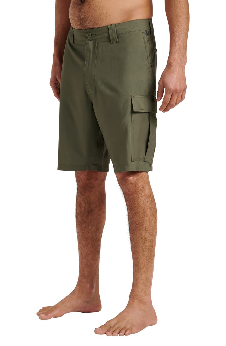Quiksilver Union Amphibian Cargo 20 Hybrid Shorts, Alternate, color, Grape Leaf