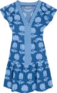 vineyard vines Sophie Mixed Print Harbor Dress