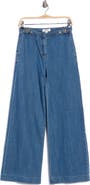 JASON WU Mid Rise Wide Leg Jeans