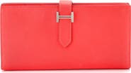 Pre-Owned Hermes Bearn Wallet Epsom Long