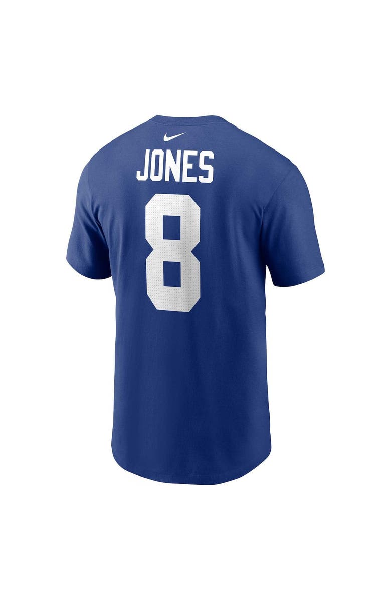 Nike Men's Nike Daniel Jones Royal New York Giants Player Name & Number T-Shirt, Alternate, color,