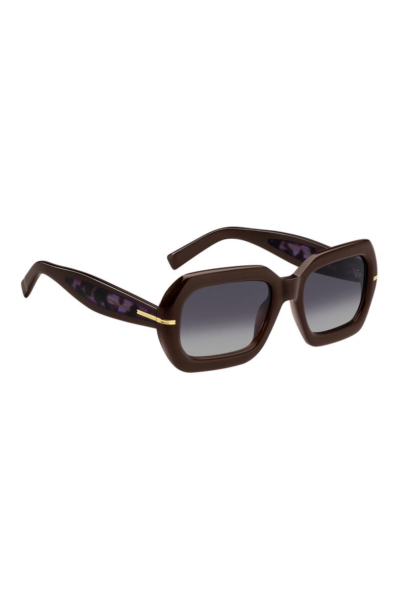 54mm Rectangular Sunglasses, Alternate, color, 009Q-DG
