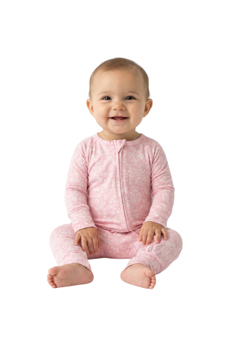 Long Sleeve Buttery Soft Sleeper, Main, color, Petite Fleur