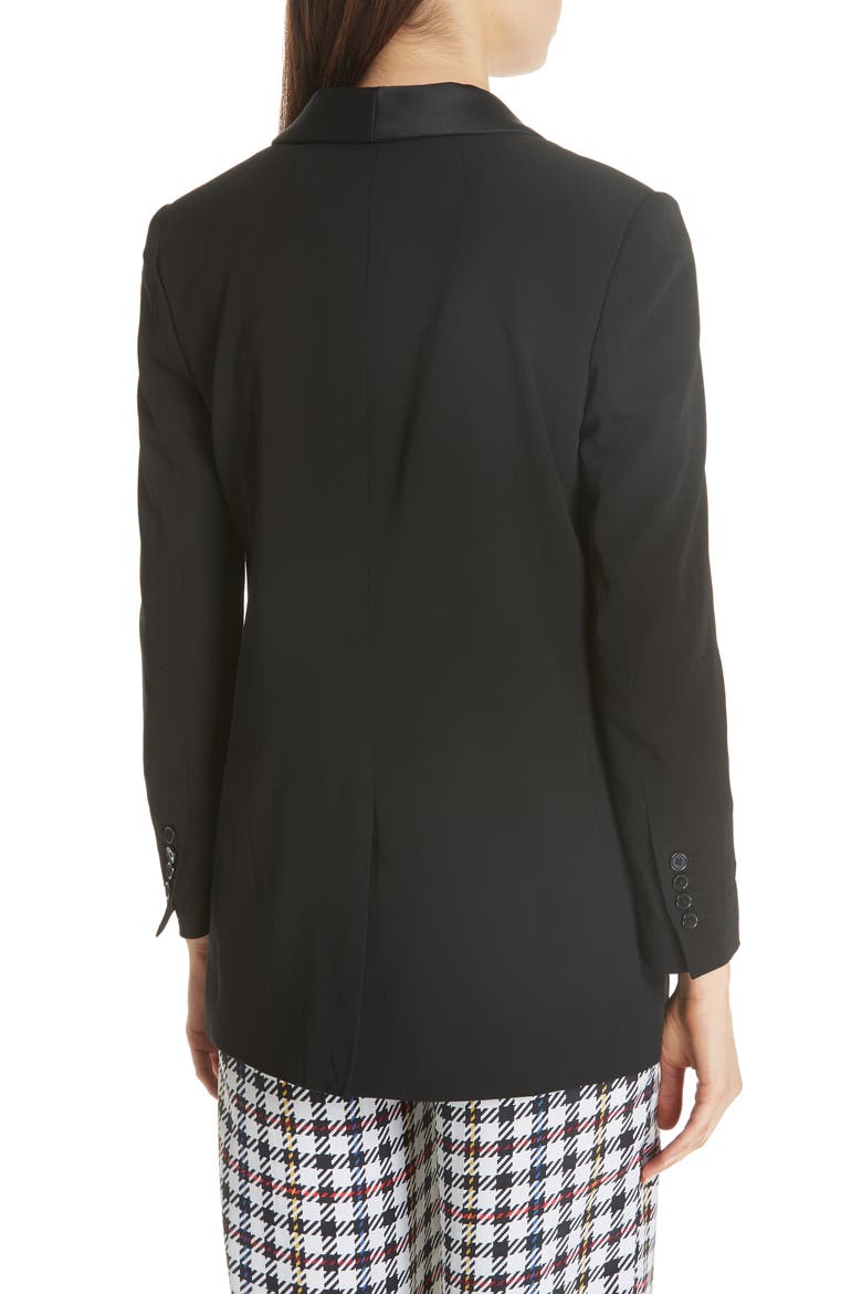 Quincy Shawl Collar Blazer, Alternate, color, TRUE BLACK