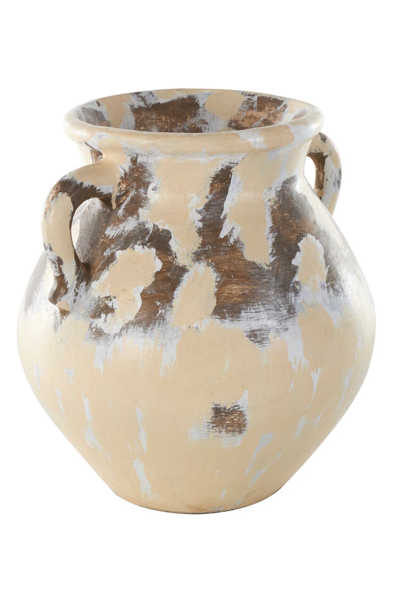SONOMA SAGE HOME Ceramic Vase, Alternate, color, Cream