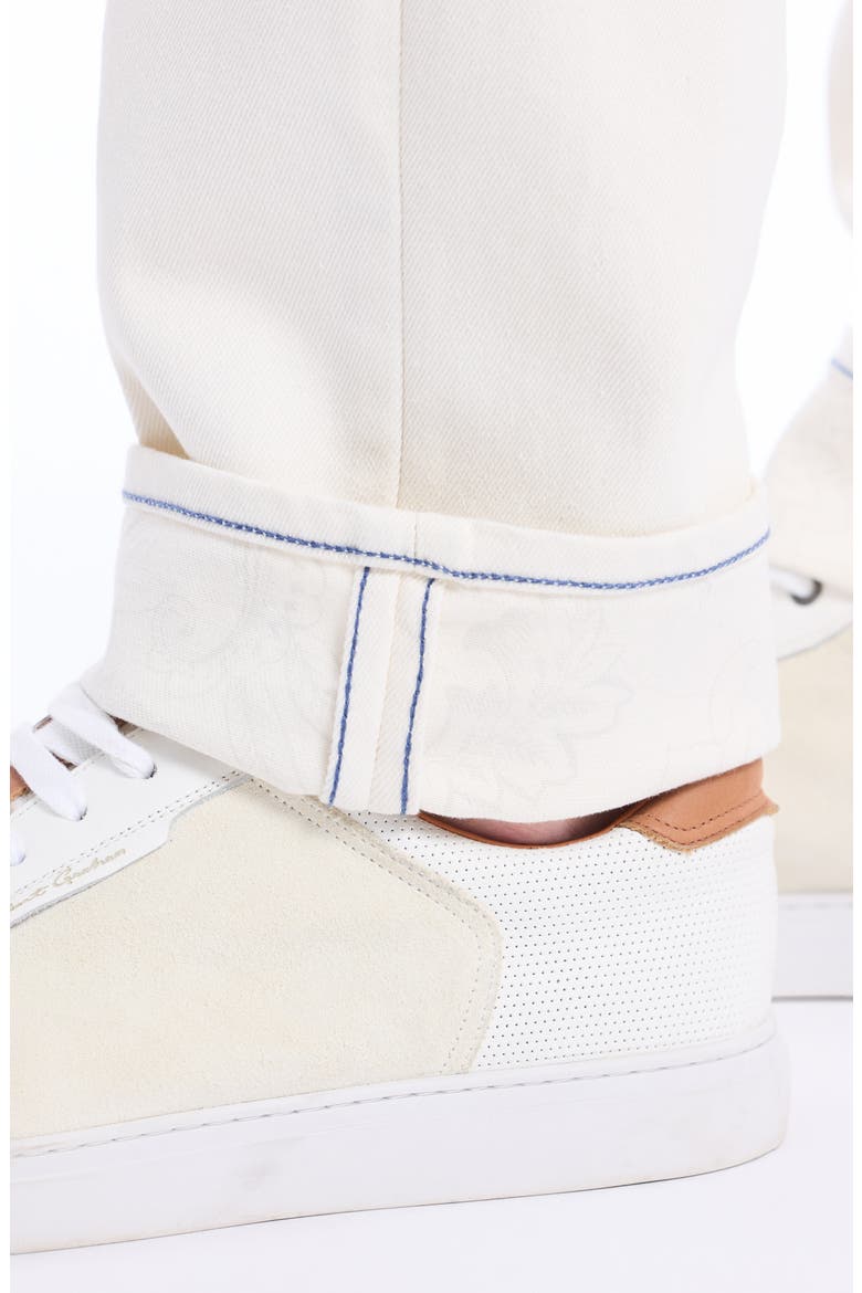 Cadiz Straight Leg Jeans, Alternate, color, WHITE