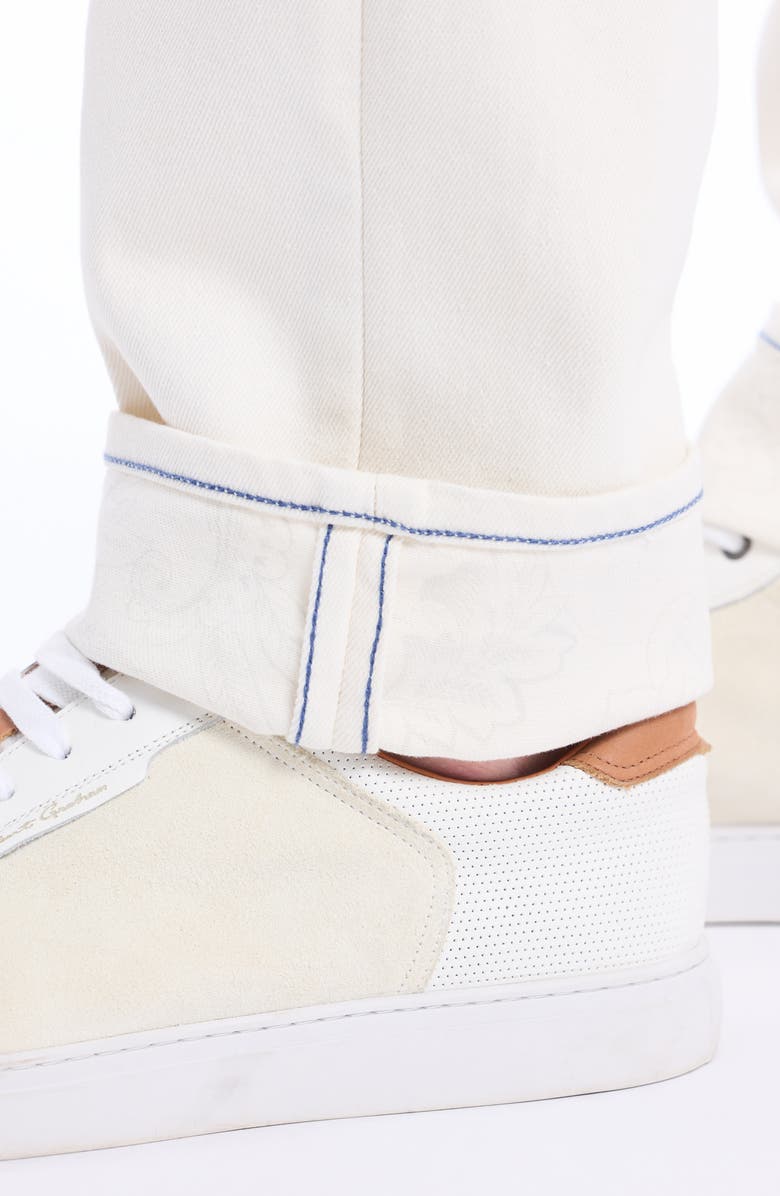 Robert Graham Cadiz Straight Leg Jeans, Alternate, color, White