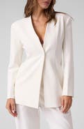 GUESS One-Button Structured Blazer