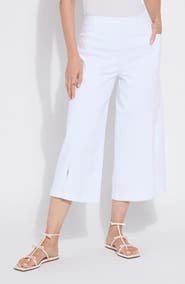 Lysse Fiorella Stretch Knit Denim Culottes