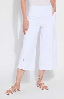 Lysse Fiorella Stretch Knit Denim Culottes