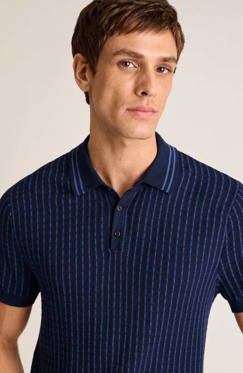 Bonobos Hudson Short Sleeve Cotton Sweater Polo, Alternate, color, 