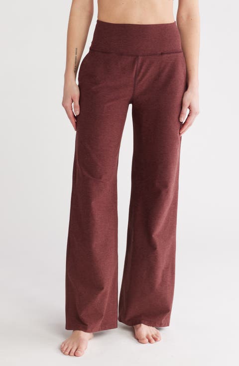 Space Dye Wide Leg Pants