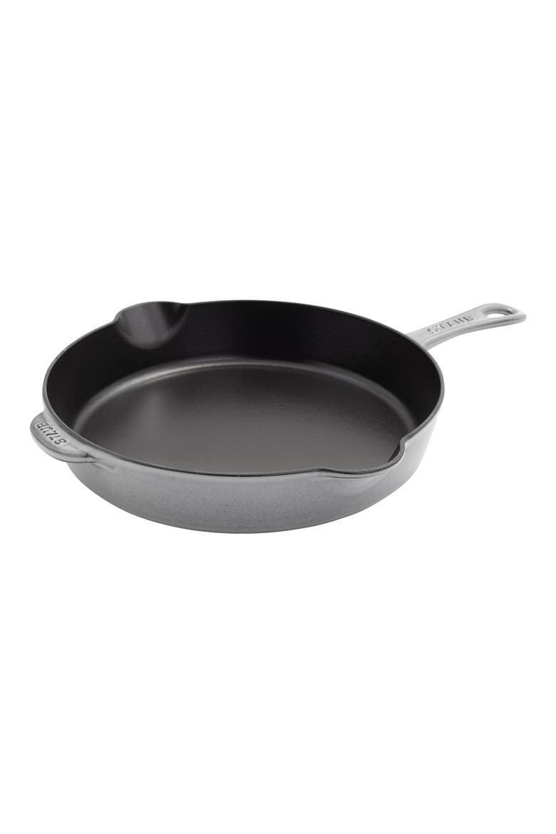11-Inch Enameled Cast Iron Traditional Deep Skillet, Main, color, GRAPHITE GREY