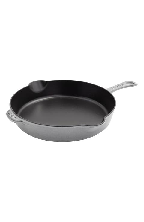 11-Inch Enameled Cast Iron Traditional Deep Skillet