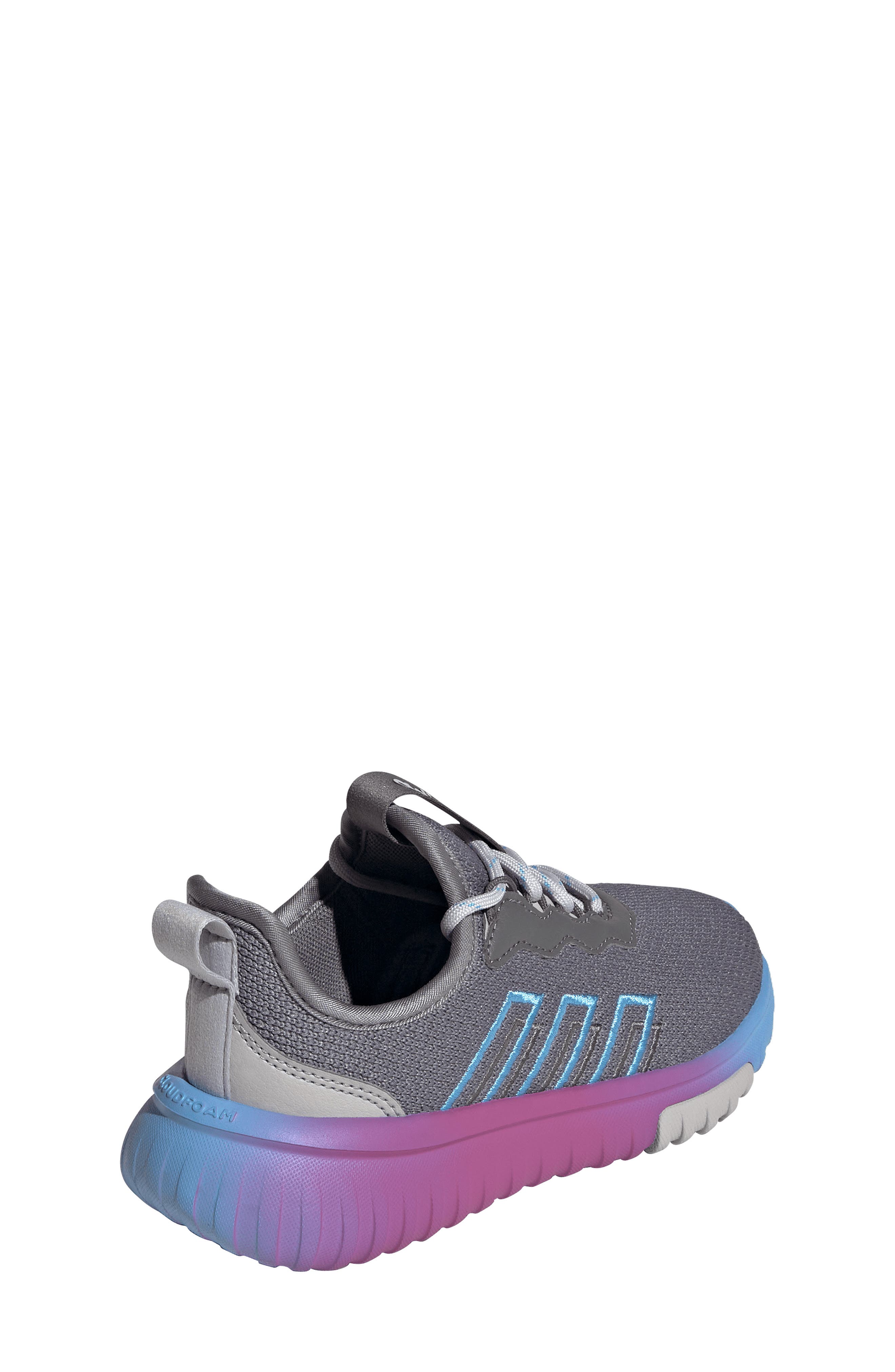 adidas Kids' Kaptir Flow 2.0 Sneaker, Alternate, color, Grey/ Blue/ Purple