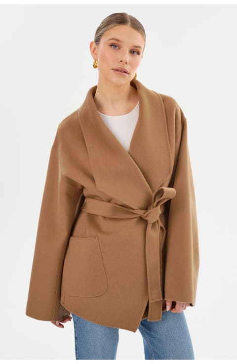 Mekia | Double Face Wool Coat