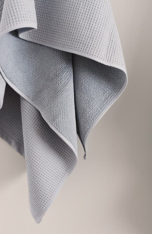 Cozy Earth Waffle Bath Sheet In Gray