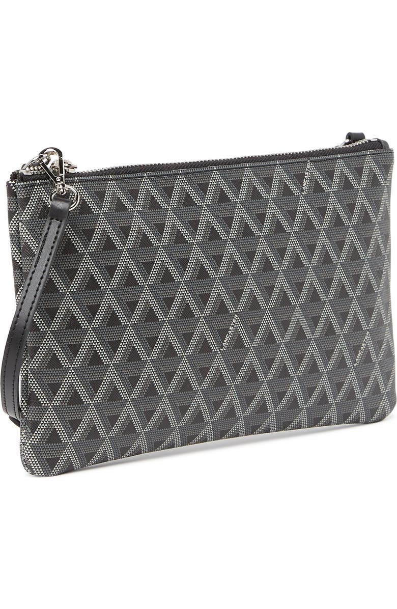 LANCASTER PARIS Ikon Small Flat Leather Crossbody Bag, Alternate, color,