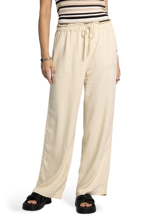 Arcadia Drawstring Wide Pants