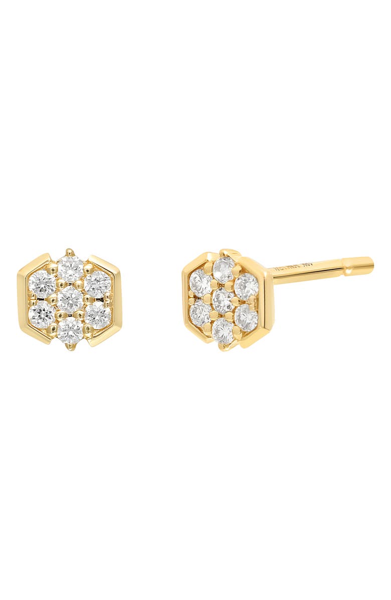 Bony Levy Mika Diamond Stud Earrings, Main, color, 18K Yellow Gold