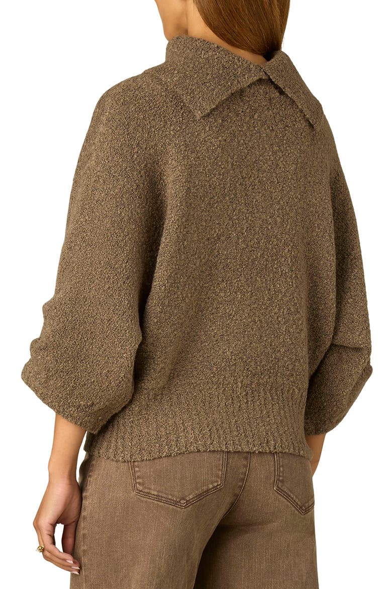 Dolman Sleeve Bouclé Sweater, Alternate, color, OYSTER MUSHROOM
