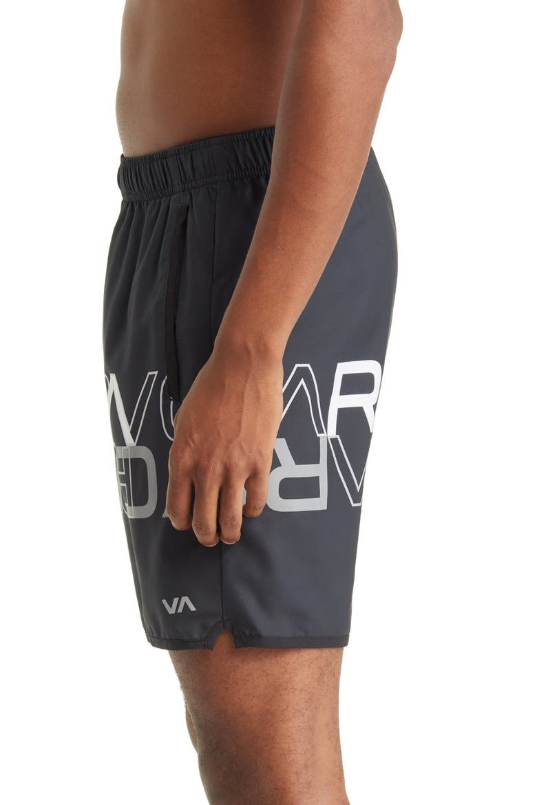Yogger IV Athletic Shorts, Alternate, color, NEW BLACK