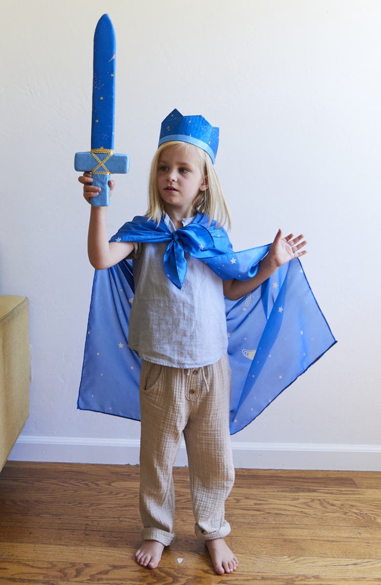 Sarah's Silks Starry Night Soft Sword, Alternate, color, 