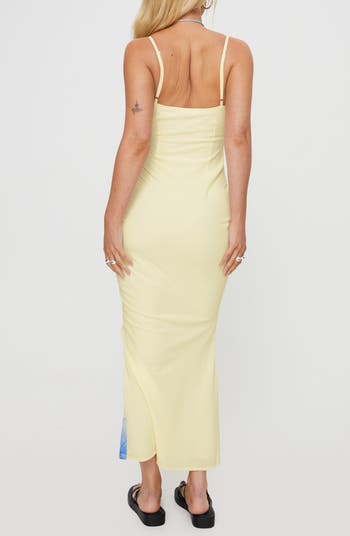 Katrine Flower Sleeveless Maxi Dress