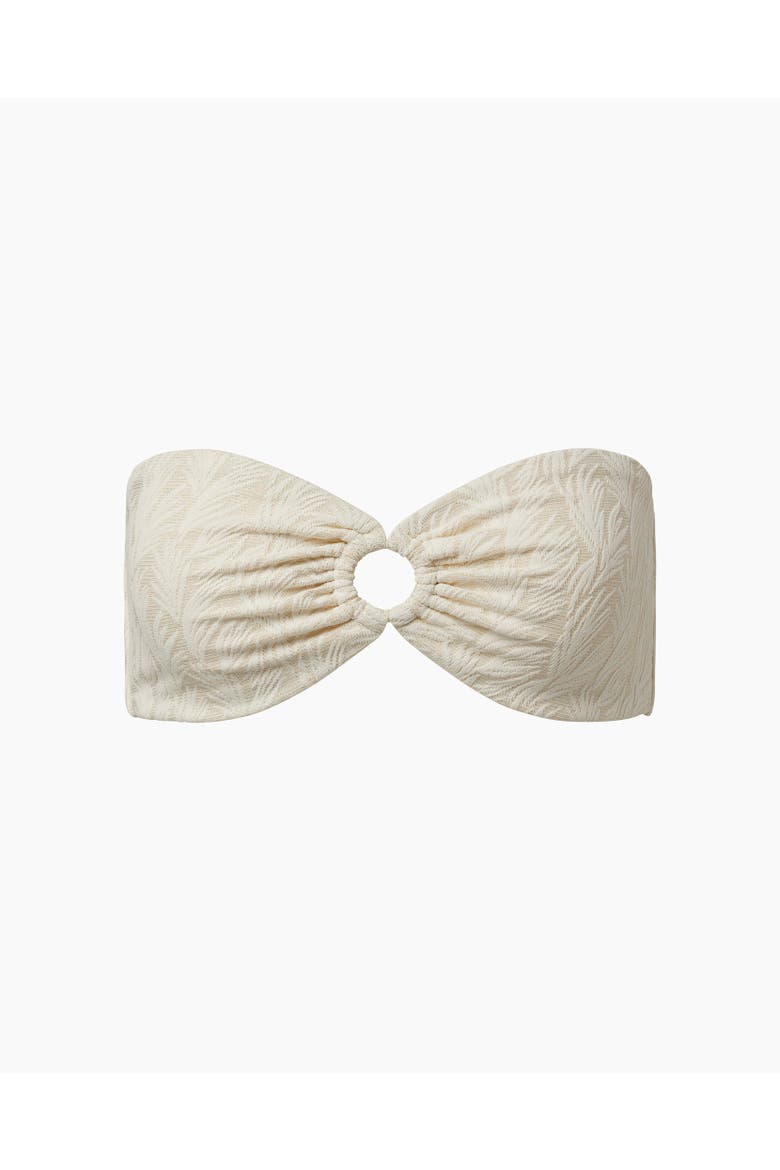 Luna Bikini Top, Main, color, WHITE/GOLD