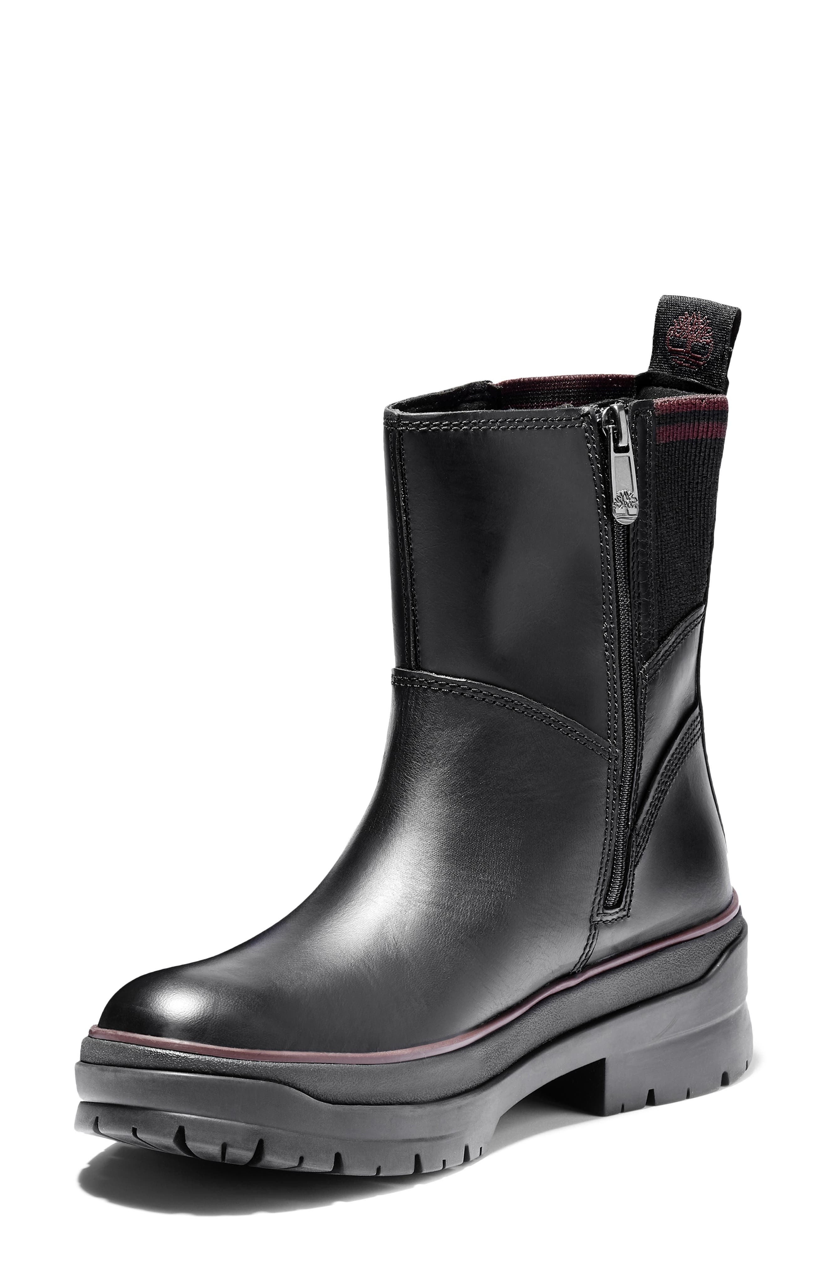 Timberland Malynn Mid Waterproof Side Zip Boot, Alternate, color, 