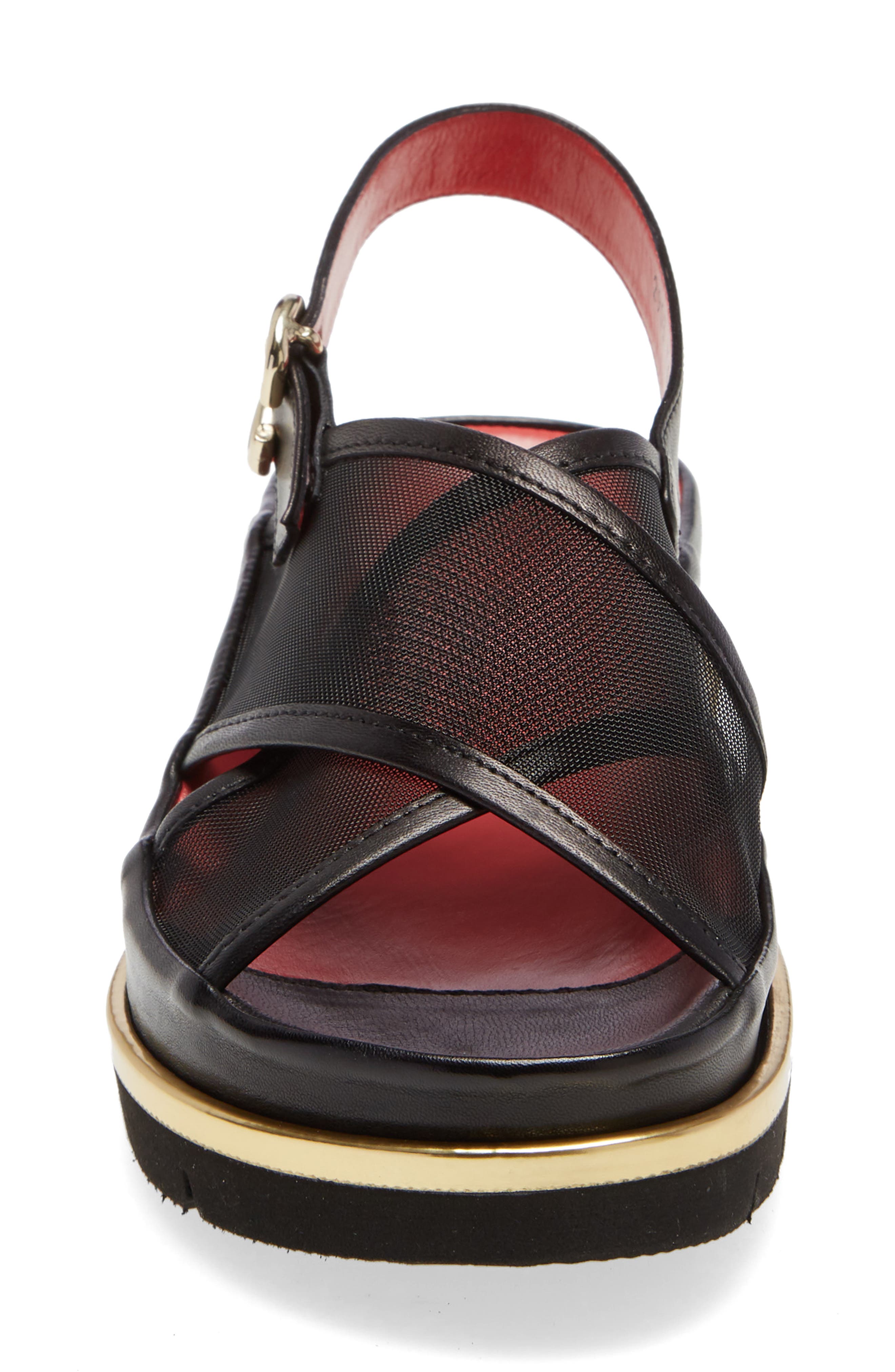 Pas de Rouge Jeanne Sandal, Alternate, color, 