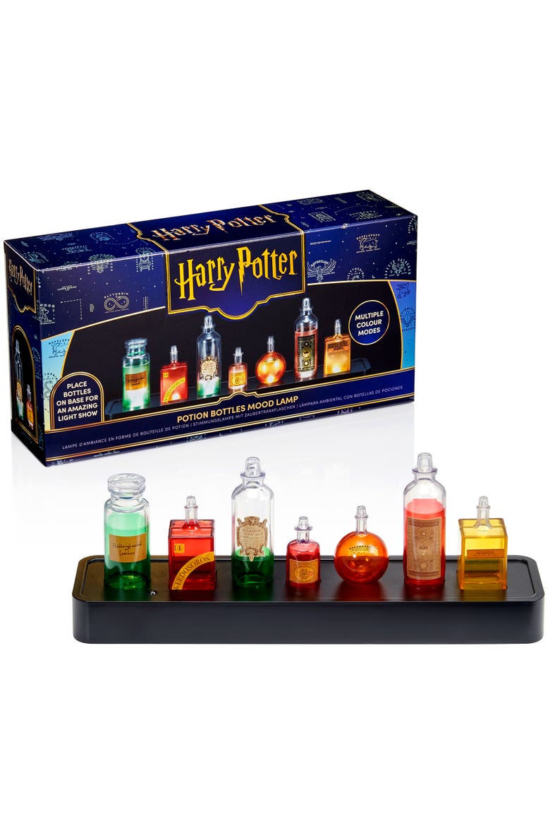 Harry Potter Potion Bottles Mood Lamp, 3 Night Light Modes, Main, color, Multicolored