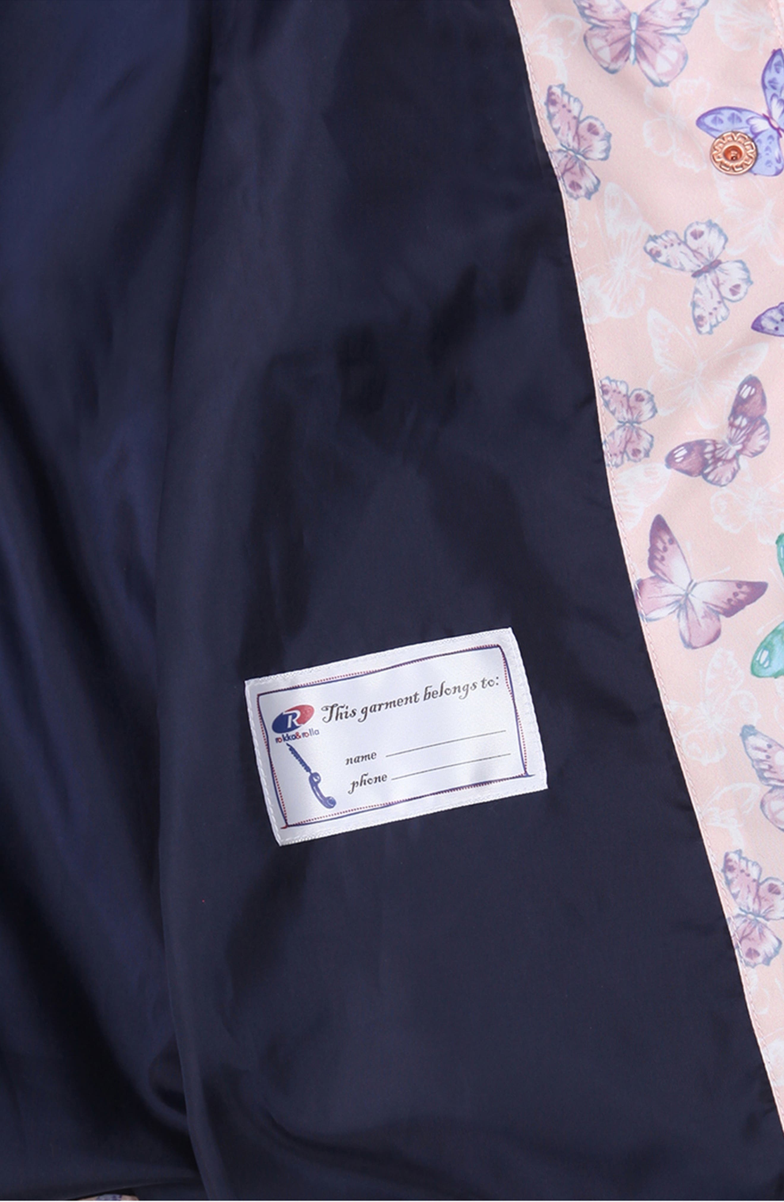 Rokka&Rolla Kids' Lightweight Rain Jacket Trench Coat — фото 8