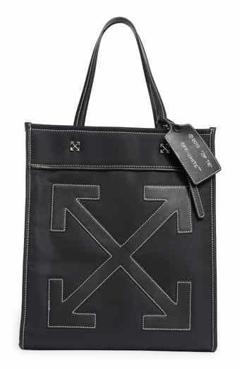 Off-White Large Boxy Denim Tote Bag