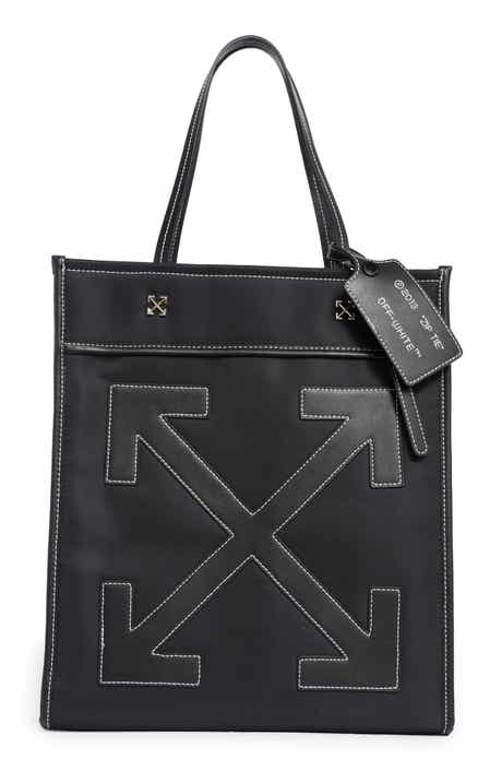 Off-White Large Boxy Denim Tote Bag