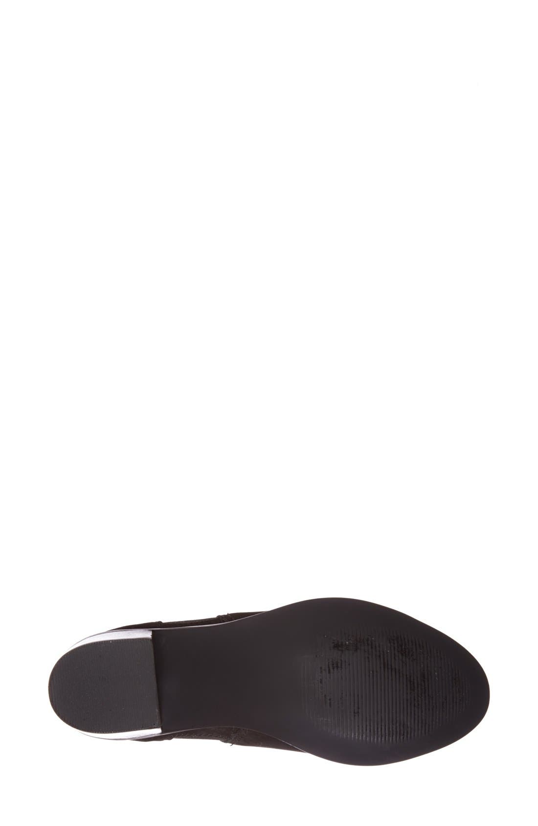 'Pora' Chelsea Boot, Alternate, color, BLACK NUBUCK
